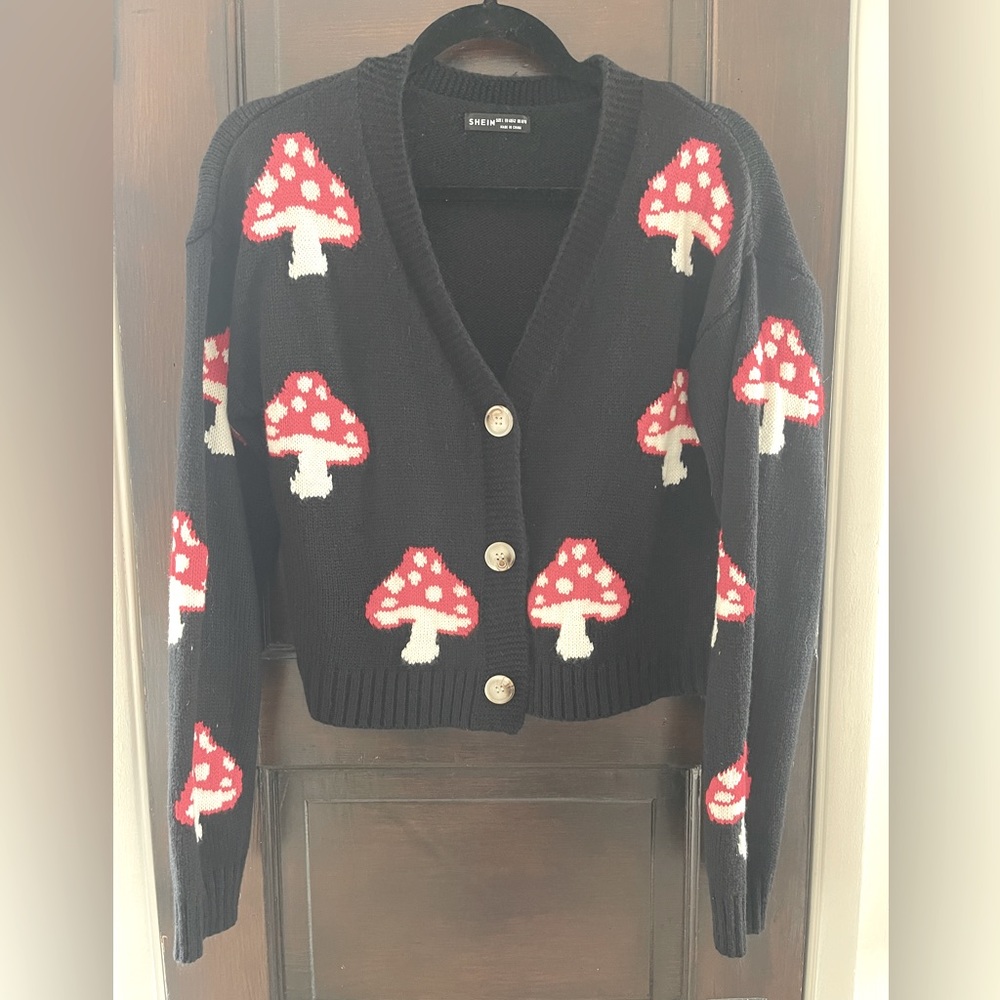 NWOT never worn mushroom cardigan.